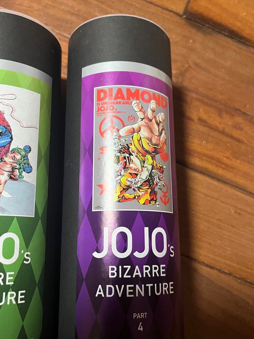 【新品未開封】ジョジョ展ポスター2点セット(4部&6部) B2サイズ