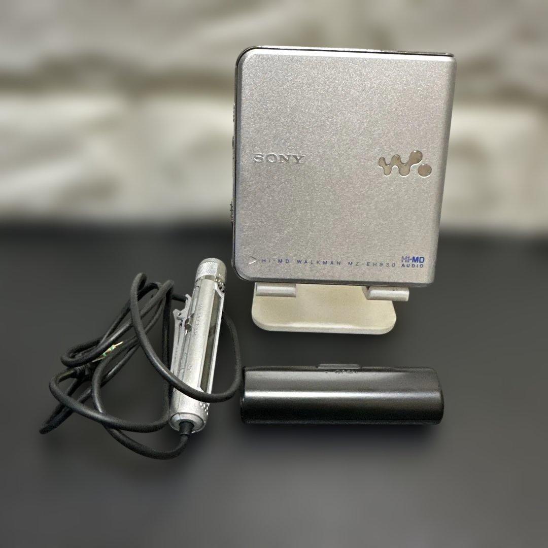 美品SONY HI-MD WALKMAN MDプレーヤー MZ-EH930
