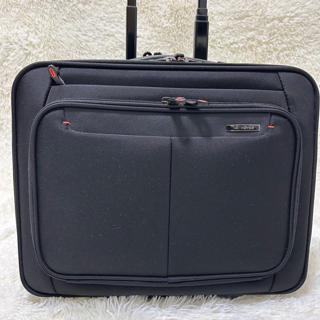 美品 Samsonite サムソナイト 2輪 キャリーケース 機内持ち込み◎ 黒