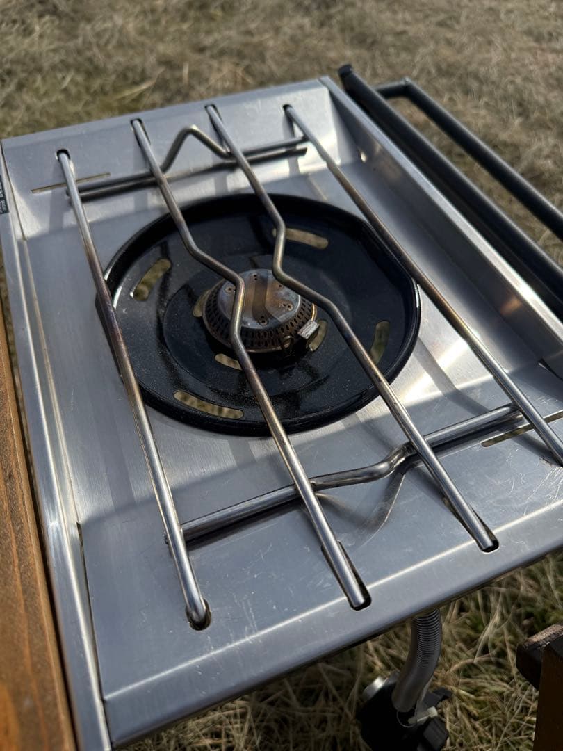 アイアン工房　アイアンテーブル＋フラットバーナーセット