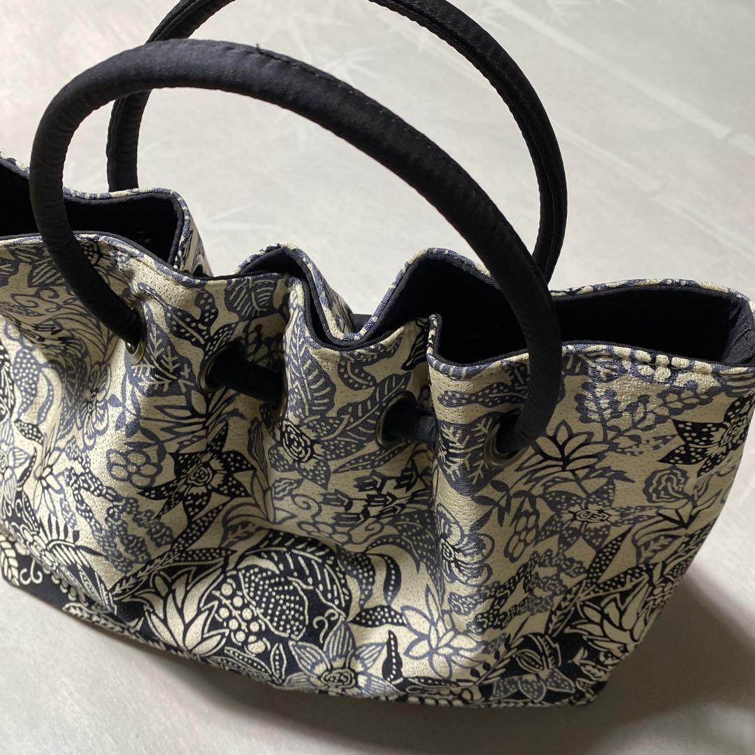 栗山工房　栗山紅型　型染　ハンドバック