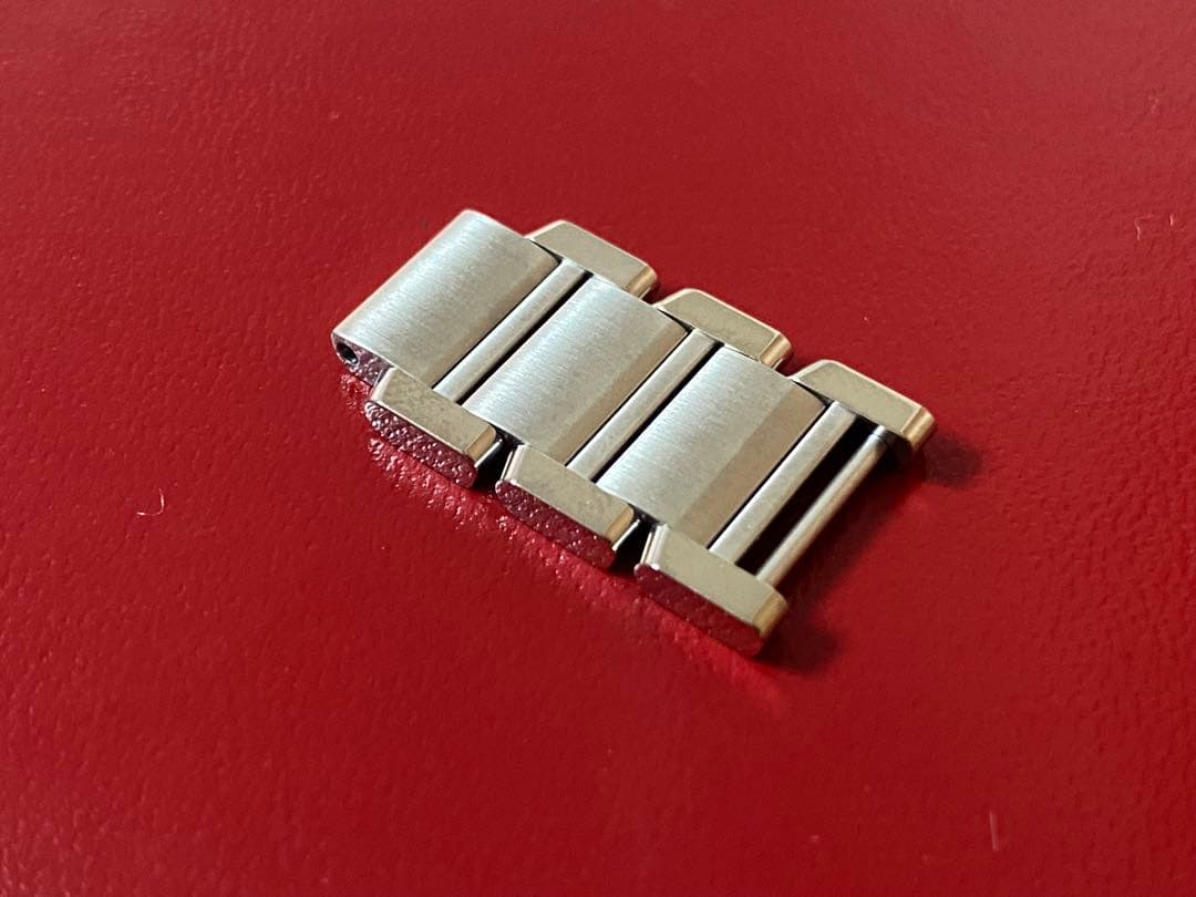 純正 Cartier カルティエ 腕時計 3個 タンクフランセーズ SM コマ