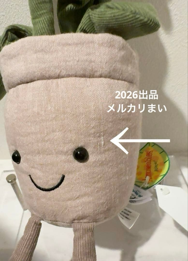  Amuseable Cream Orchid ぬいぐるみ　蘭