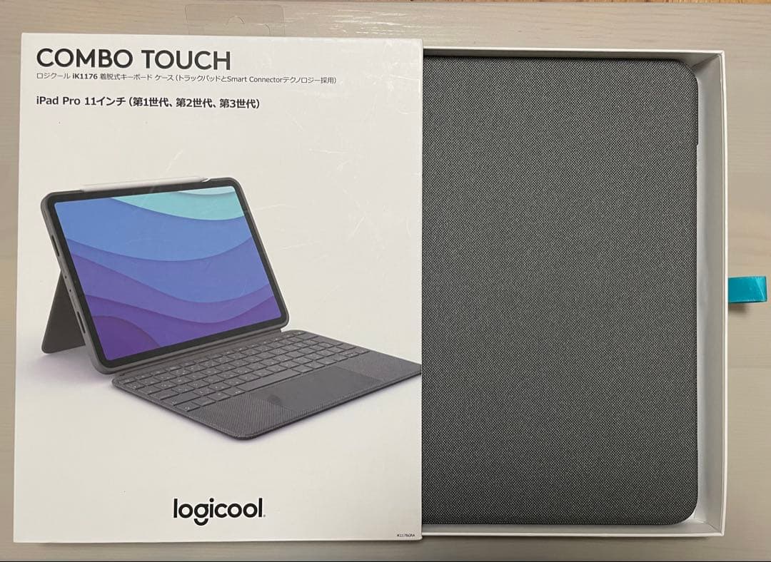 ロジクールCombo Touch 11インチiPad用 キーボードケース