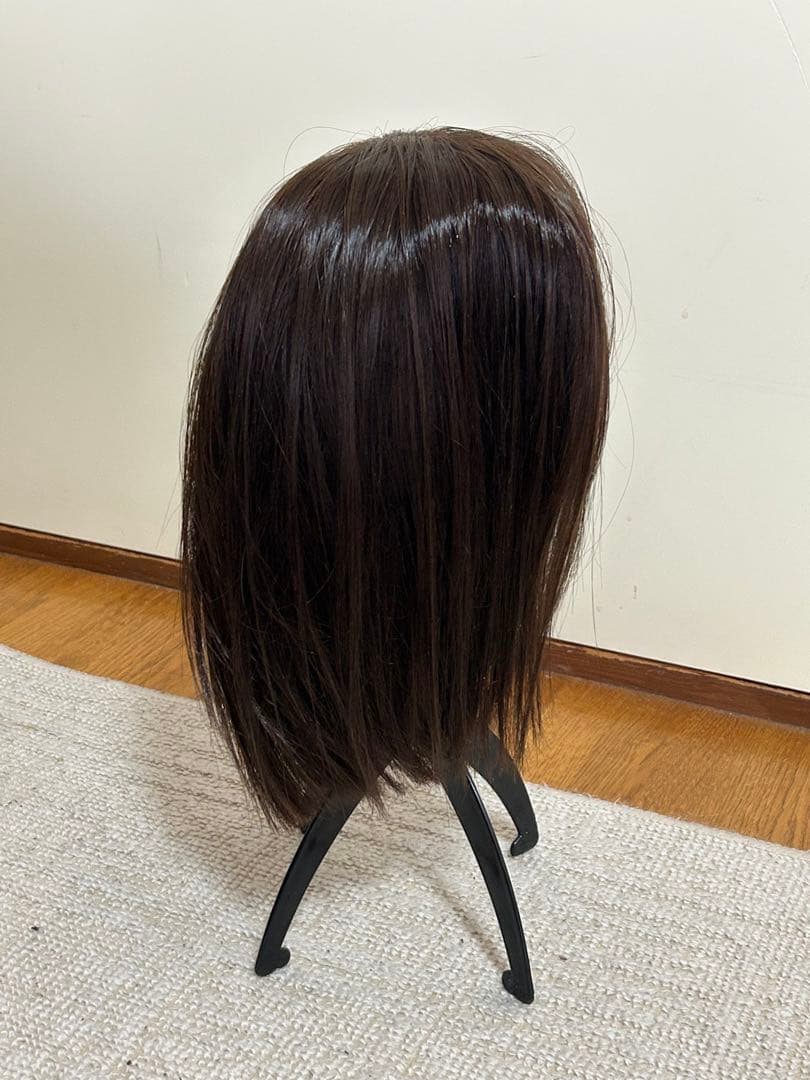 フルウィッグ　ショート　セミロング 人毛100% Lサイズ 医療用