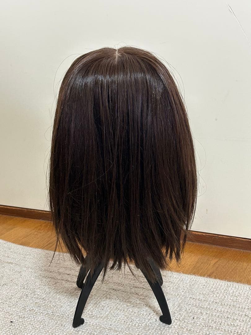 フルウィッグ　ショート　セミロング 人毛100% Lサイズ 医療用