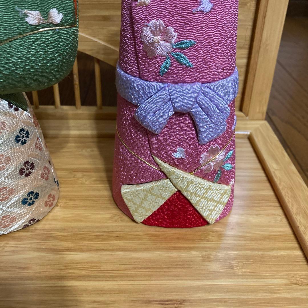 雛人形　立ち雛　木目込み人形