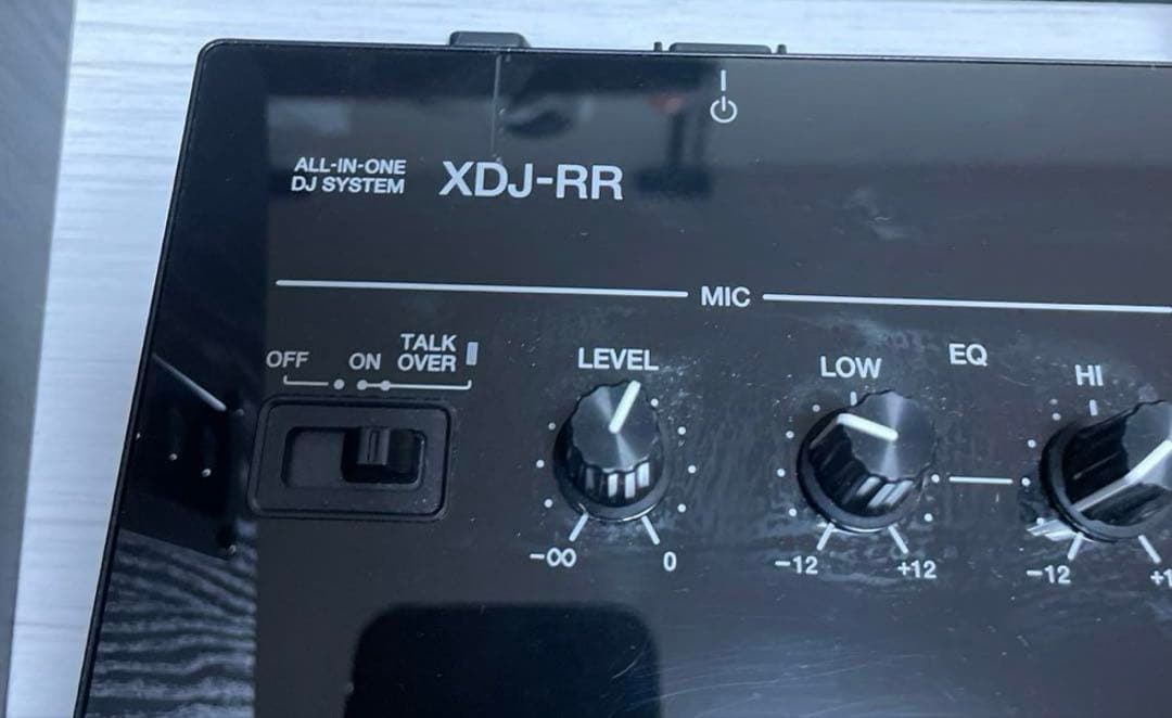 Pioneer XDJ-RRコントローラー rekordbox