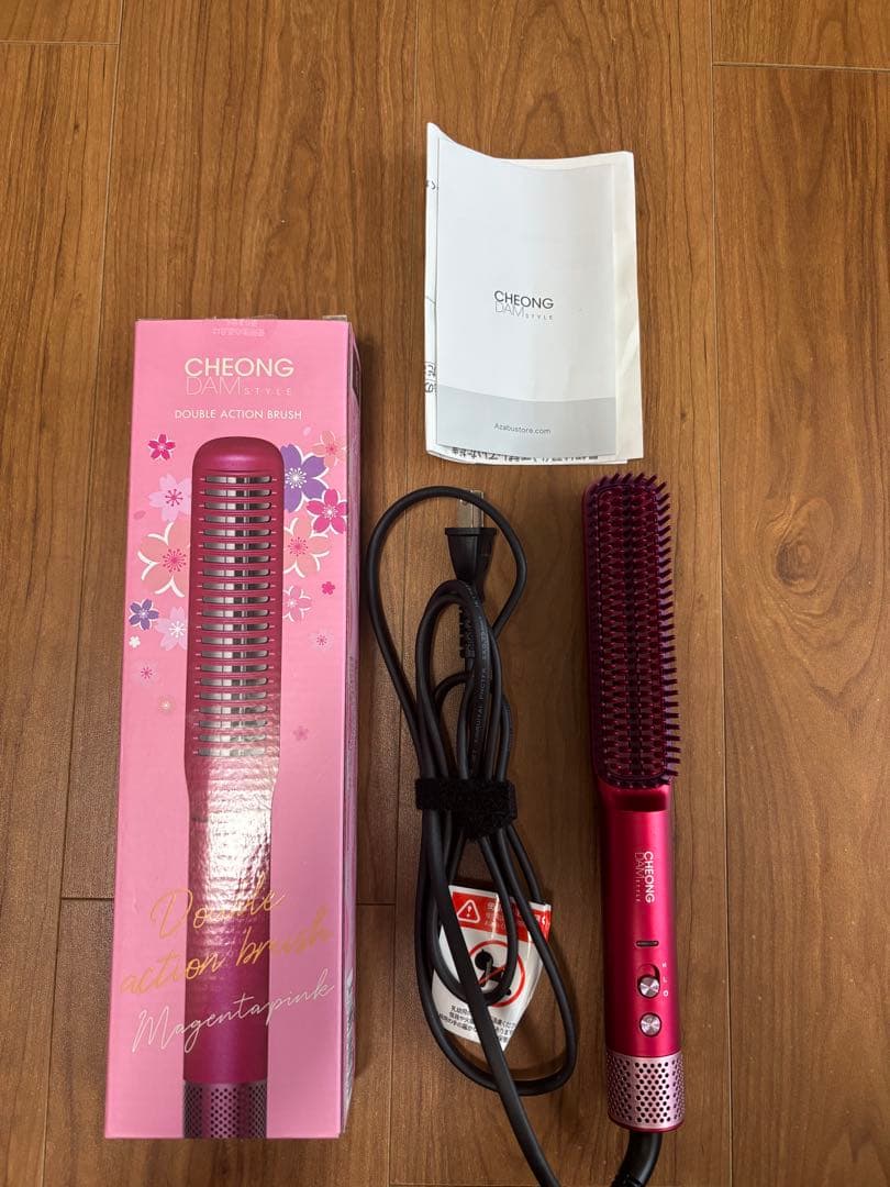 CHEONG ダブルアクションヘアブラシ【ほぼ未使用】