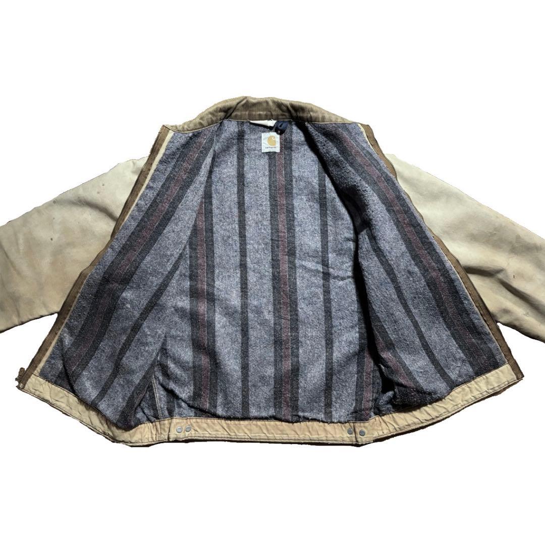 【着丈65】USA製 Carhartt カーハート デトロイト 極上フェード