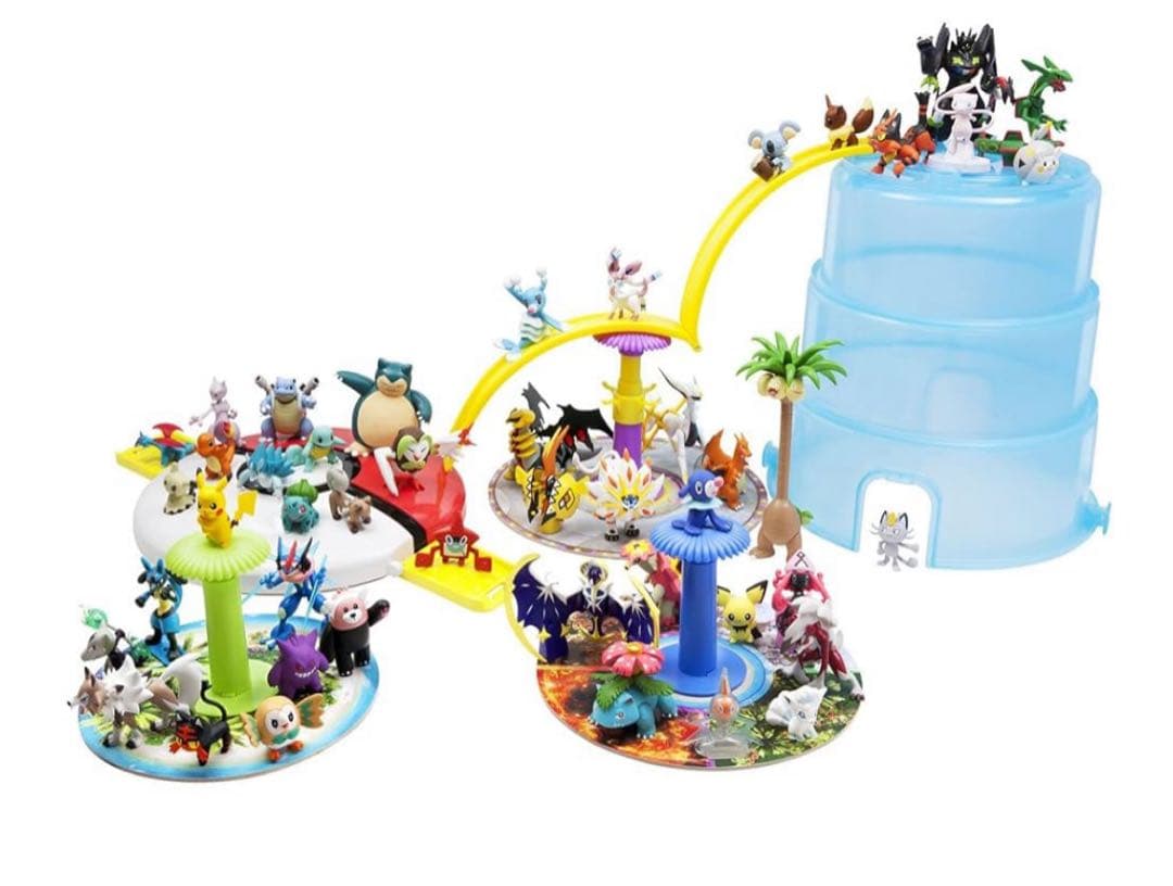 ポケモンモンコレバケツフィギュアセットとお片付けマット