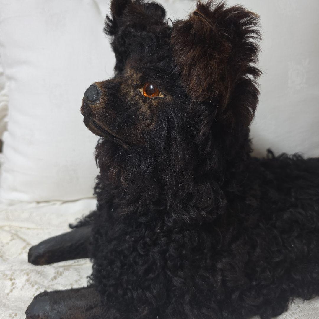 フランスアンティーク　ドック　アーティストベア　リアルドック　テディベア