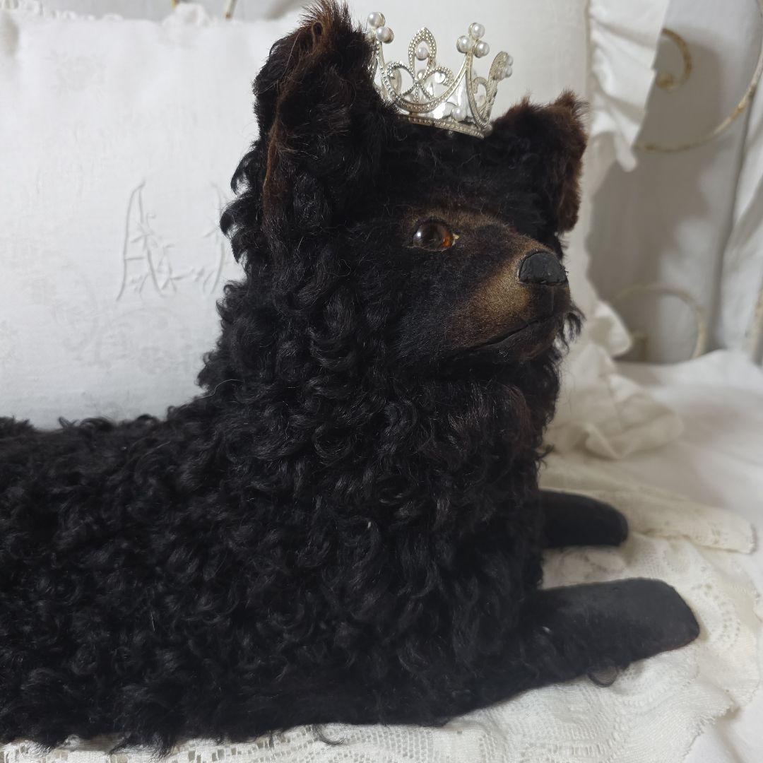 フランスアンティーク　ドック　アーティストベア　リアルドック　テディベア