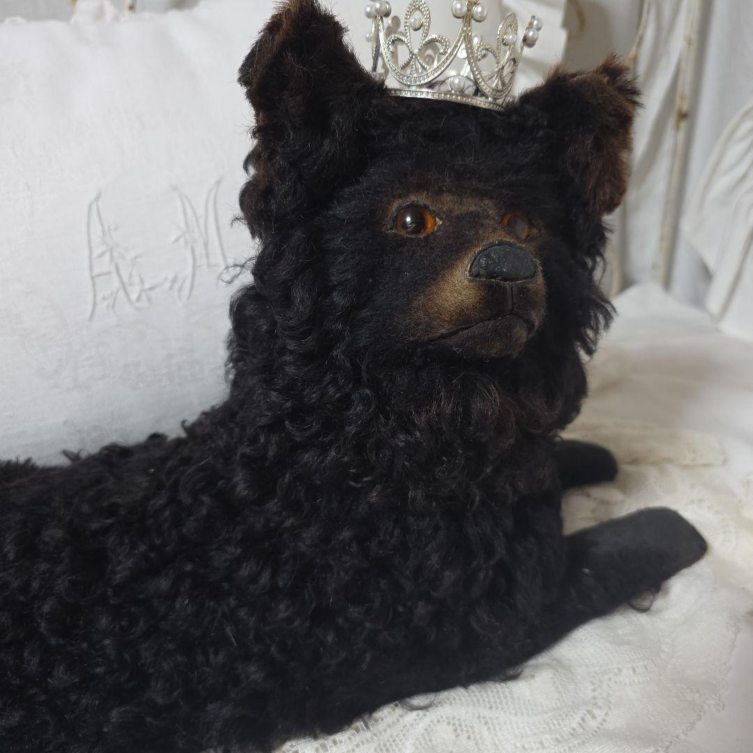 フランスアンティーク　ドック　アーティストベア　リアルドック　テディベア