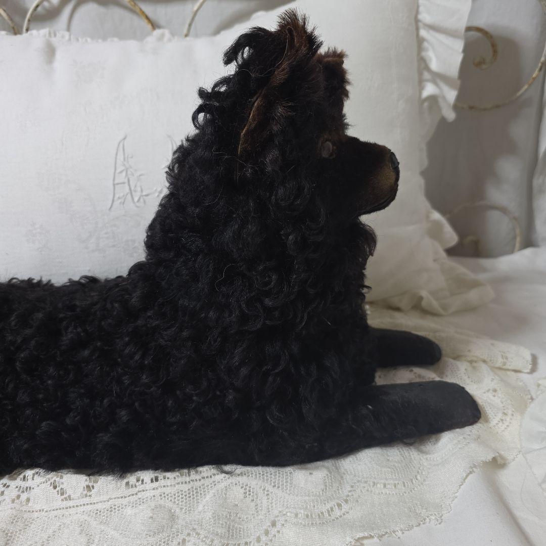 フランスアンティーク　ドック　アーティストベア　リアルドック　テディベア