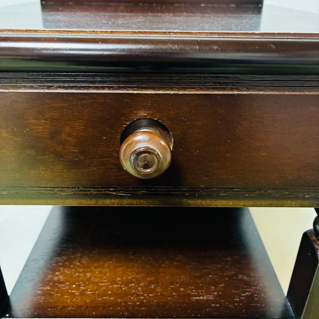 maruni マルニ 電話台 花台 木製 収納家具 キャビネット チェスト