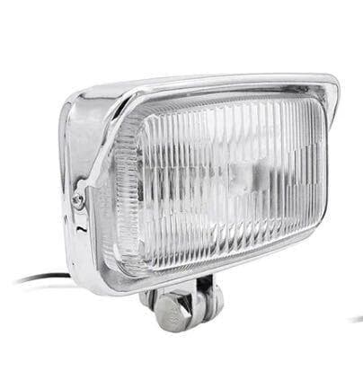 2個 スクエア ヘッドライト ビンテージ チョッパー ハーレー アメリカン