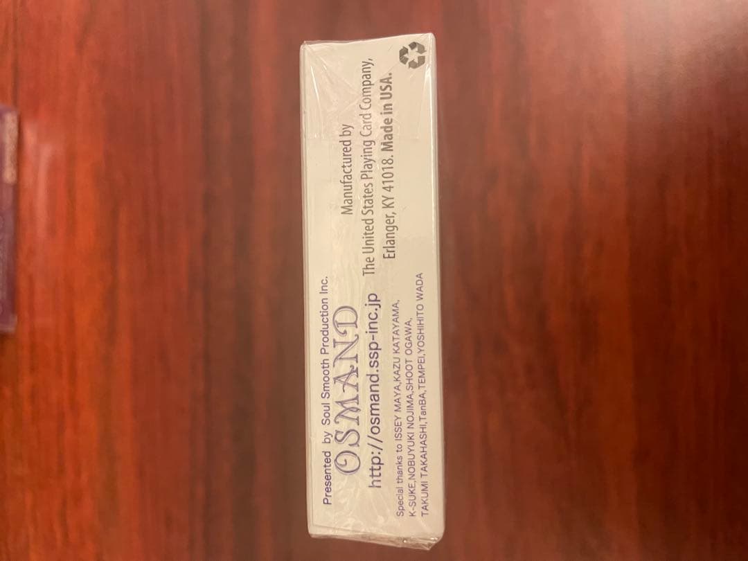 トランプ Bicycle Osmond gold