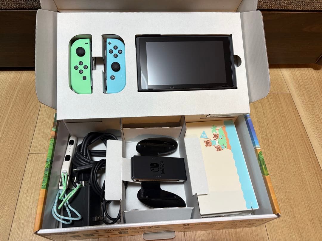 【美品】Nintendo Switch 本体 あつ森セット