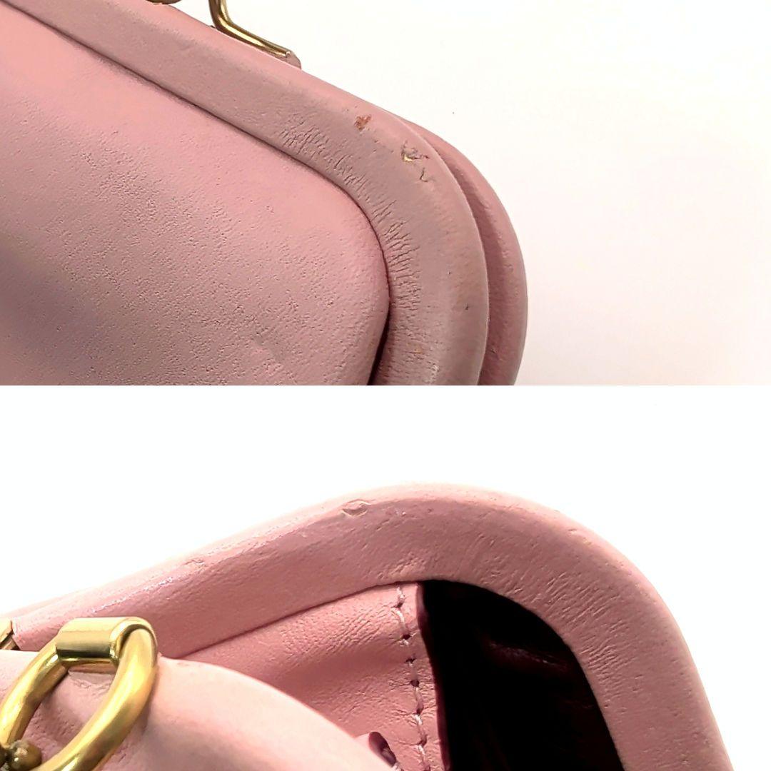 コーチ 68326 がま口 ケース キスロック ピンク COACH