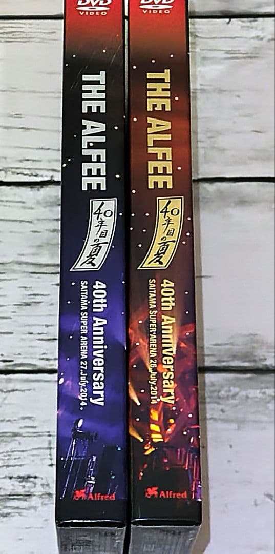 【DVD】THE ALFEE 40年目の夏 ライブDVD 2巻セット