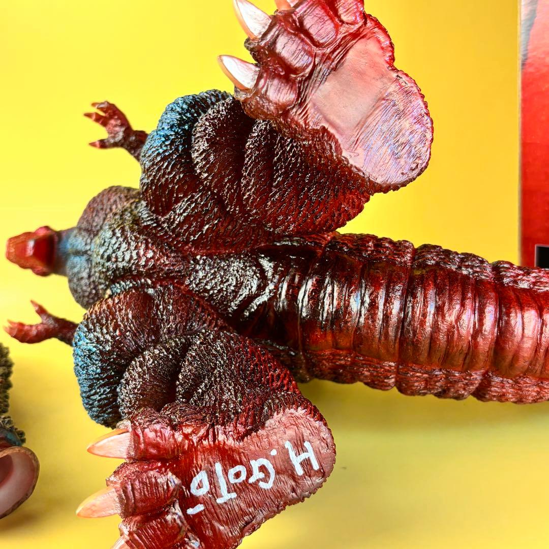 東宝30cmシリーズ ゴジラ(1995) カスタム　オレンジVer. 後藤彩色所