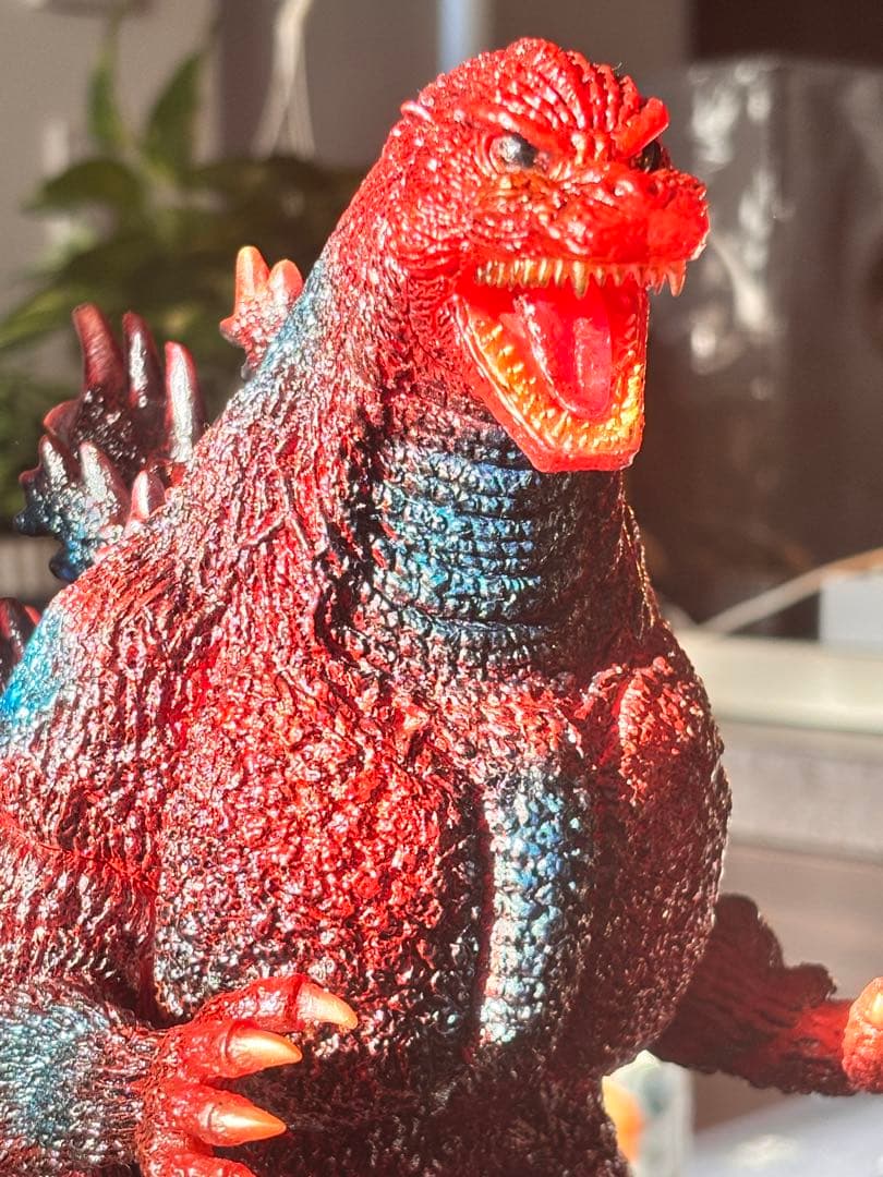 東宝30cmシリーズ ゴジラ(1995) カスタム　オレンジVer. 後藤彩色所