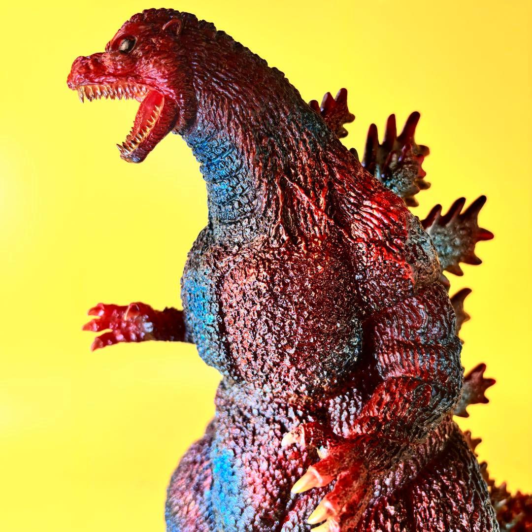 東宝30cmシリーズ ゴジラ(1995) カスタム　オレンジVer. 後藤彩色所