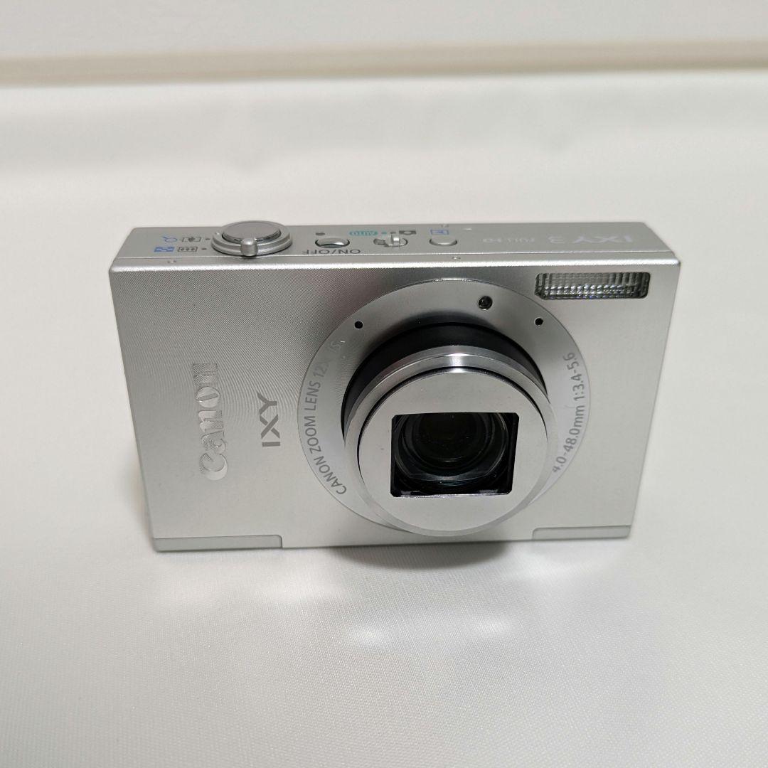 【美品】Canon IXY3 シルバー　コンパクトデジタルカメラ PC1736