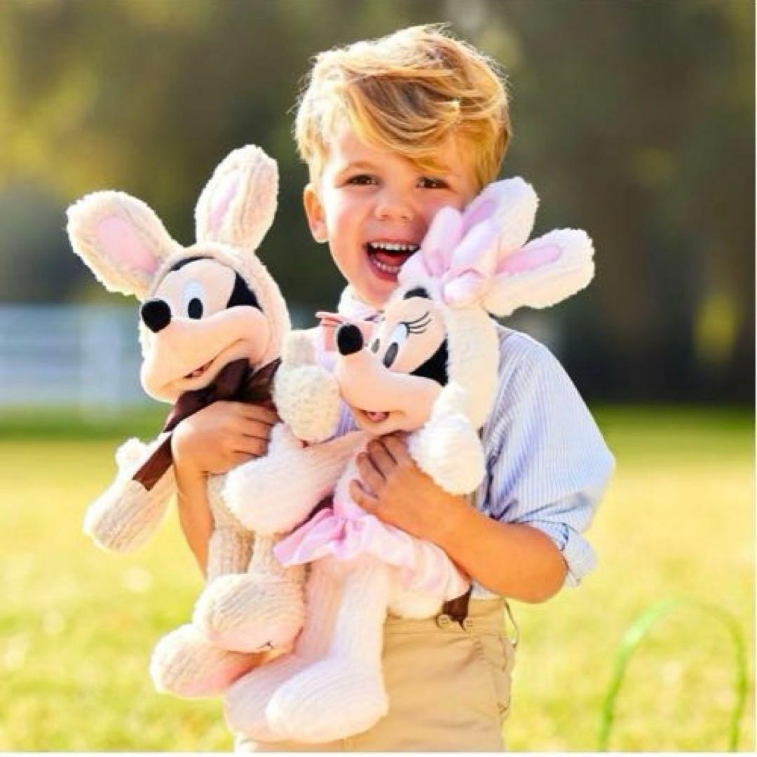 Disney Store 公式ディズニー ミニー ミッキー イースターぬいぐるみ