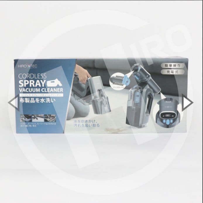 【新品】コードレス・スプレーバキュームクリーナーコードレスなので、どこでも楽々