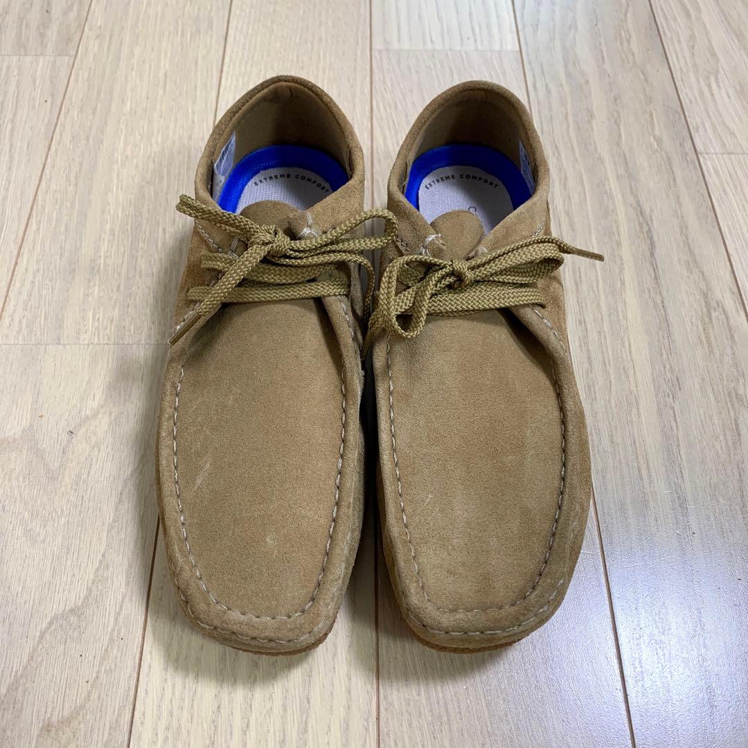 Clarksクラークス ワラビーシューズ 24.5cmサンドベージュ スウェード