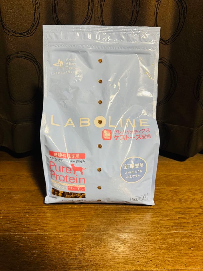 【ラボライン】〈犬用〉ピュアプロテイン・サーモン ドライ　3kg