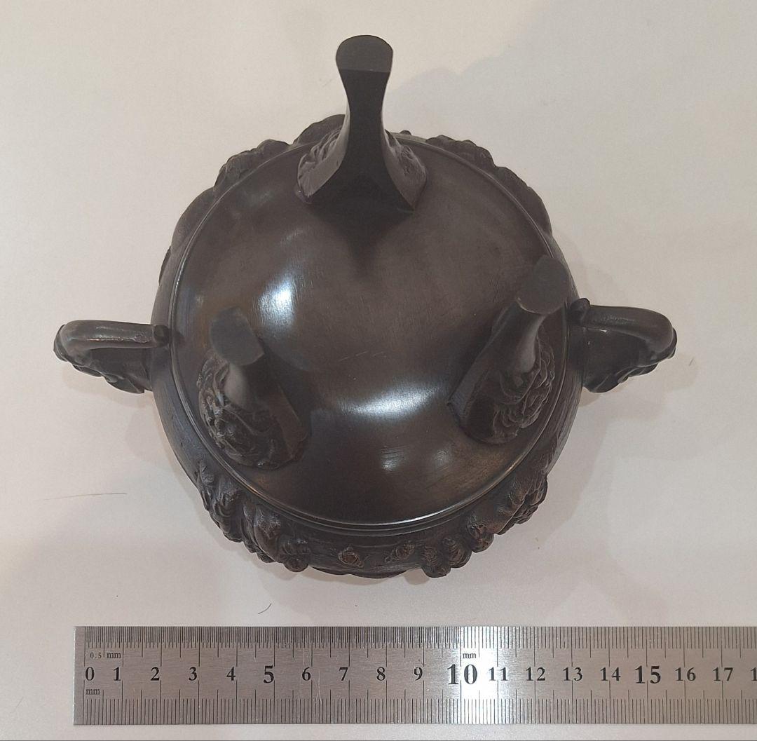 高岡銅器　七福神香炉