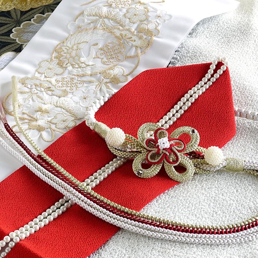 振袖セット オーダー仕立て 鳥の子色 ベージュ　牡丹　古典　成人式