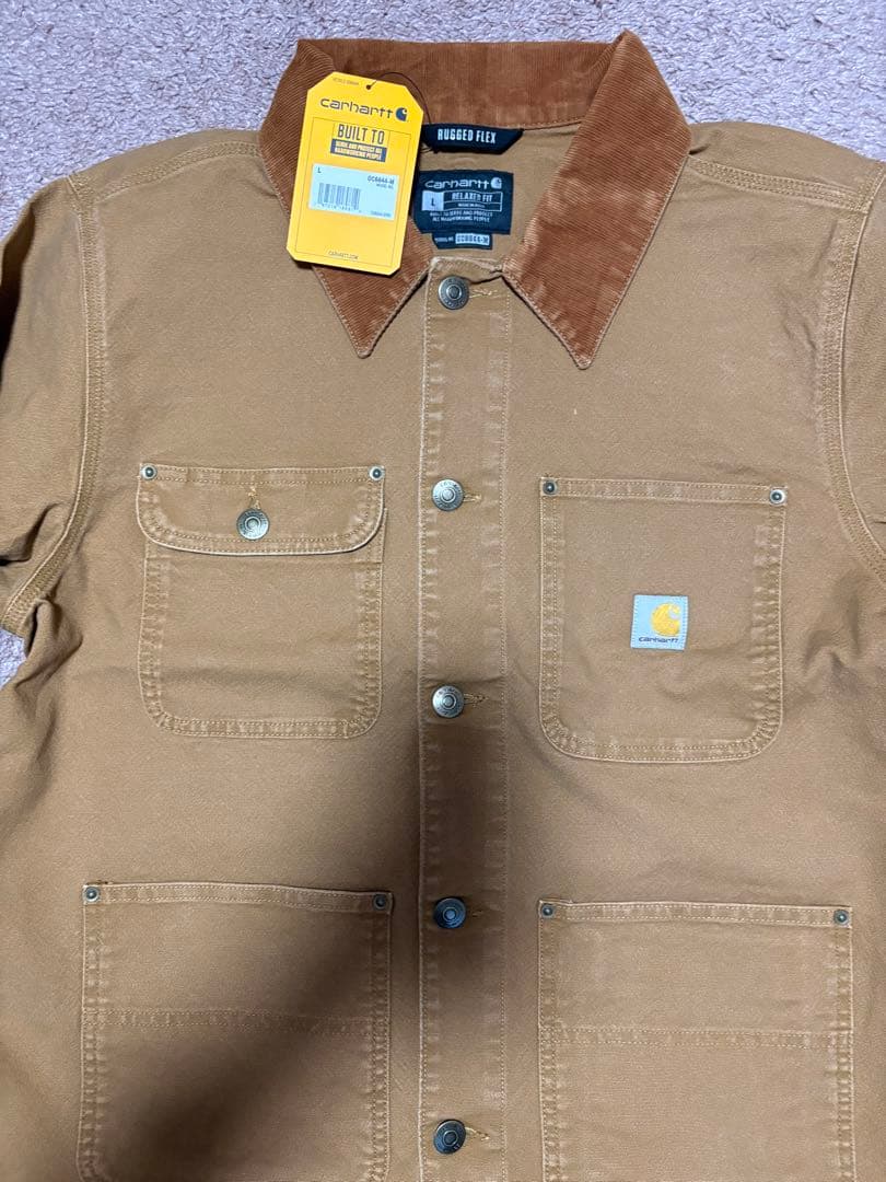 カーハート Carhartt メンズ ラグフレックスダックチョアコート