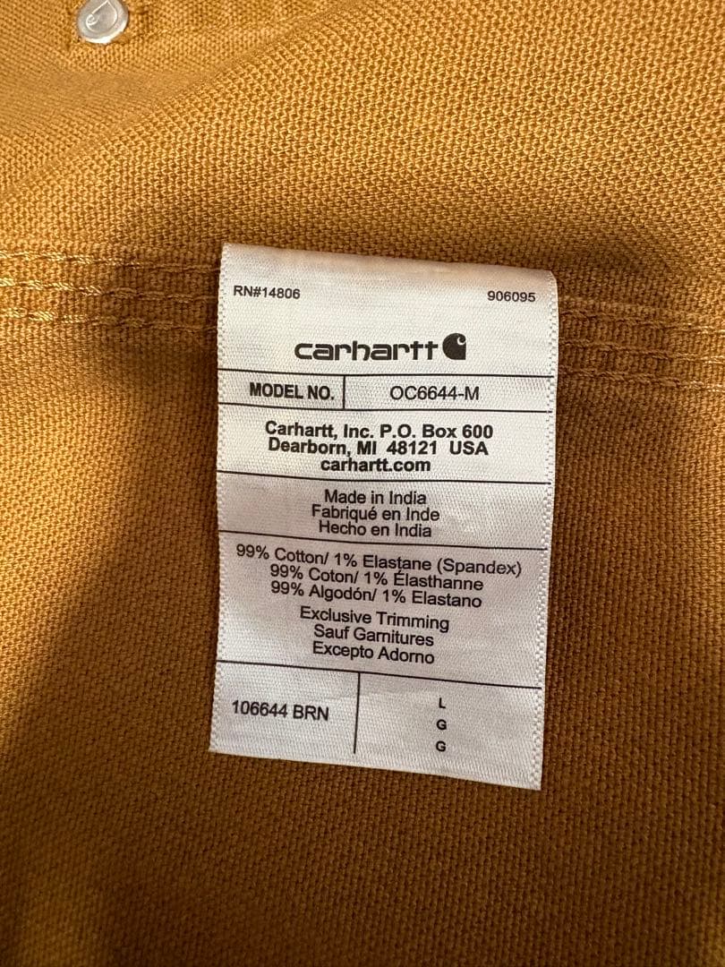 カーハート Carhartt メンズ ラグフレックスダックチョアコート