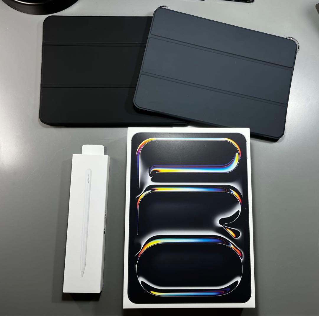 iPad Pro 11インチM4 256G ➕Apple Pencil Pro