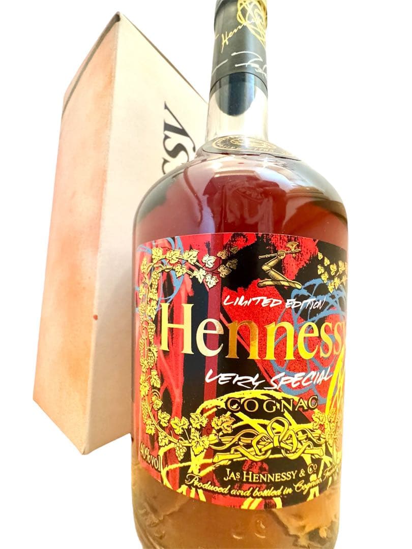 【本人直筆】アート作品 Hennessy × FUTURA ヘネシー