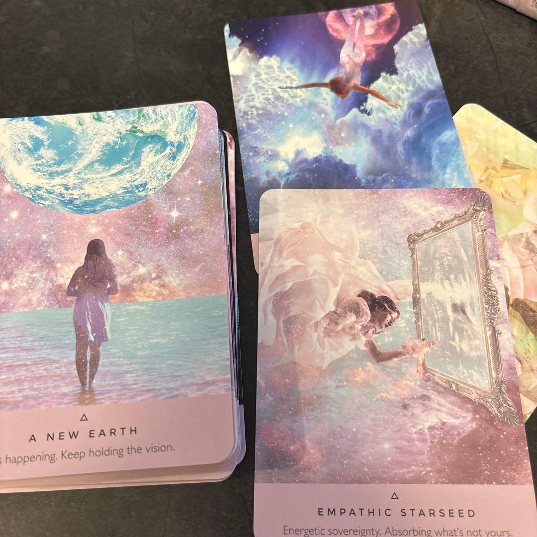 【正規品3点】スターシード•ワークユアライトオラクルカード/ザ・ミューズタロット