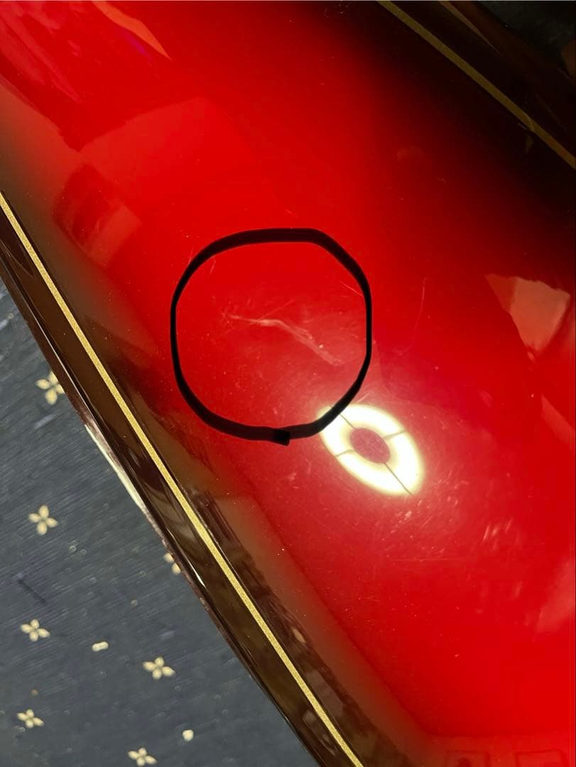 SR400 25th Anniversary タンク サイドカバー