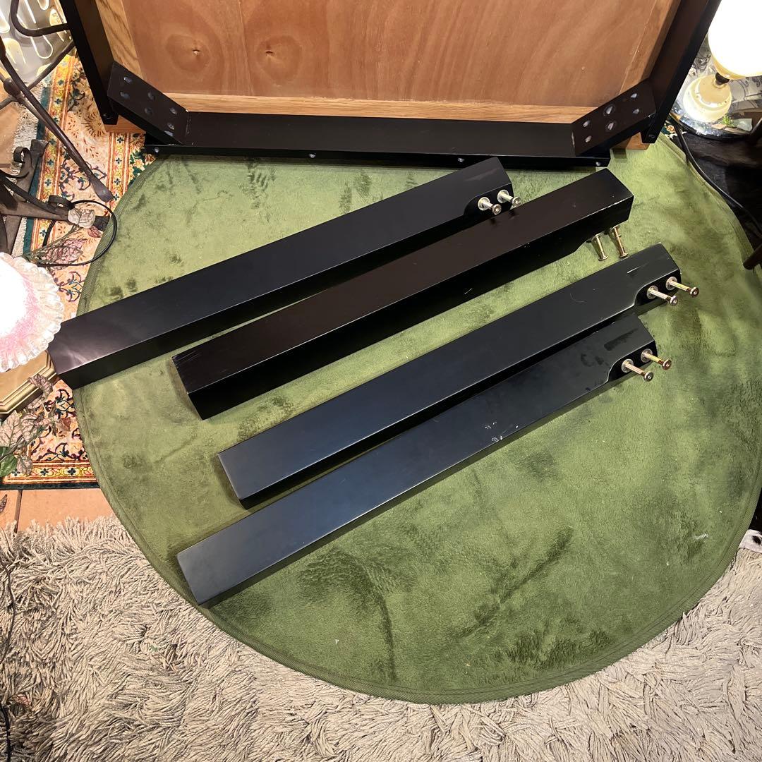 リュウ Sale ヴィンテージ ヘリンボーンデザインダイニングテーブル北欧