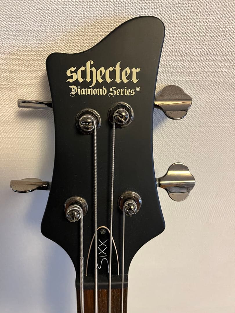 SCHECTER シェクター　NIKKI SIXX AD-NS ソフトケース付き