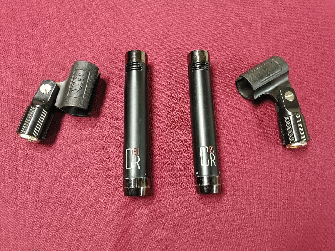 ＭＸＬ マッチペア コンデンサーマイク ブラック XLRコネクタ