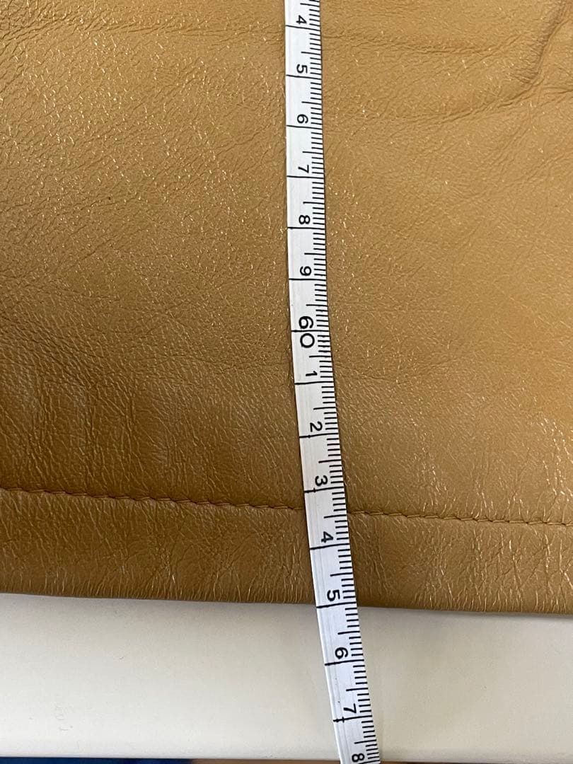 8月末価格❣️ BANANA REPUBLIC ベージュレザーライダースジャケット