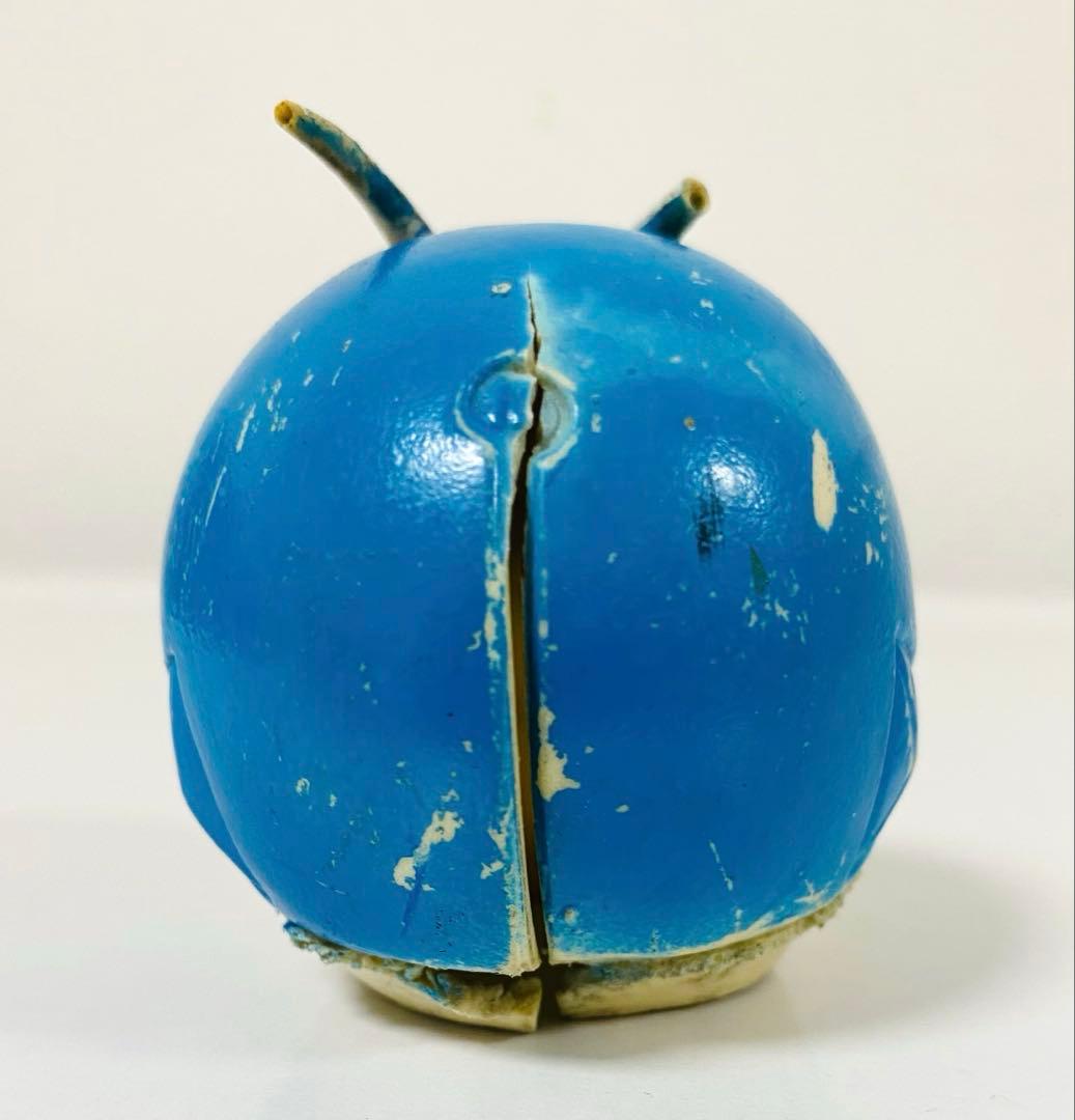 せ*ゃ様 当時物 ソフビ 旧バンダイ 仮面ライダー 水色マスク 面取れ