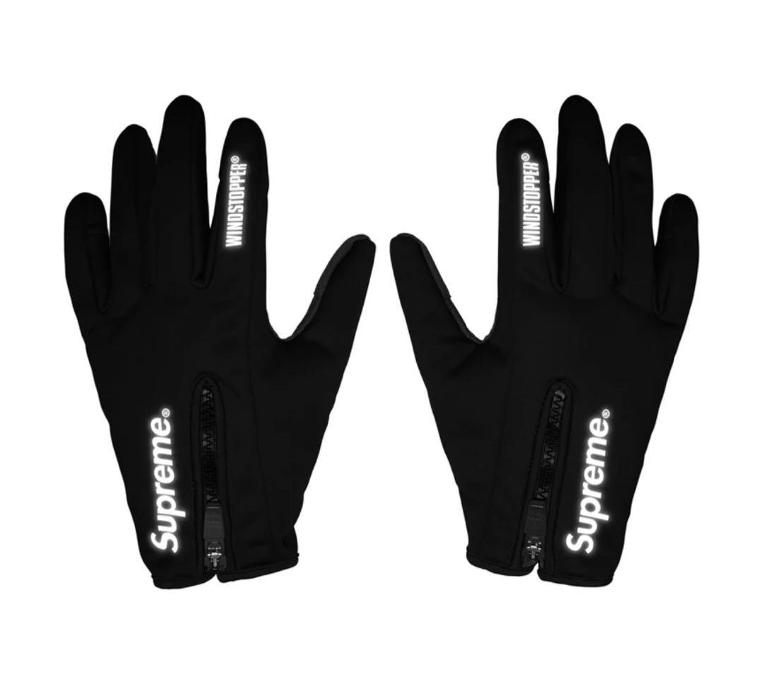 新品未使用 WINDSTOPPER® Zip Gloves 黒