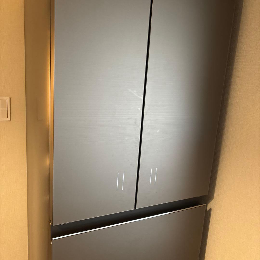 価格相談可【2023年製 ほぼ未使用品】TOSHIBA 6ドア冷蔵庫 シルバー