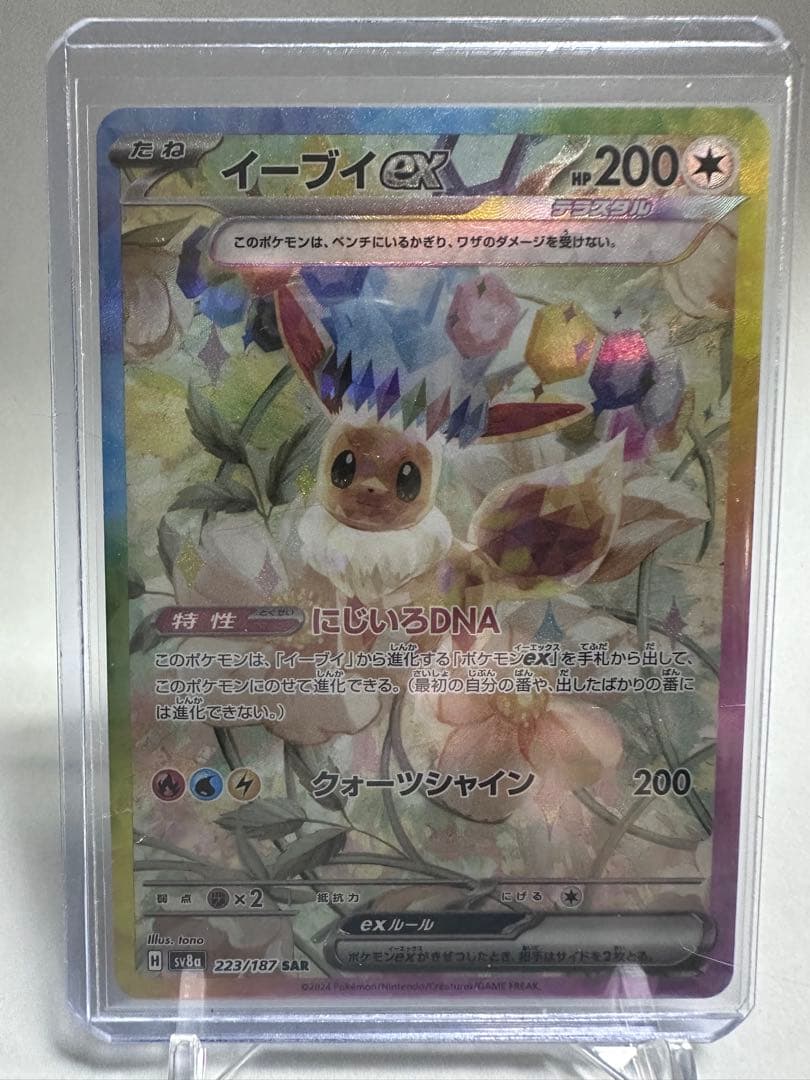 テラスタルフェスex✨人気✨ブイズSAR９枚セット✨美品