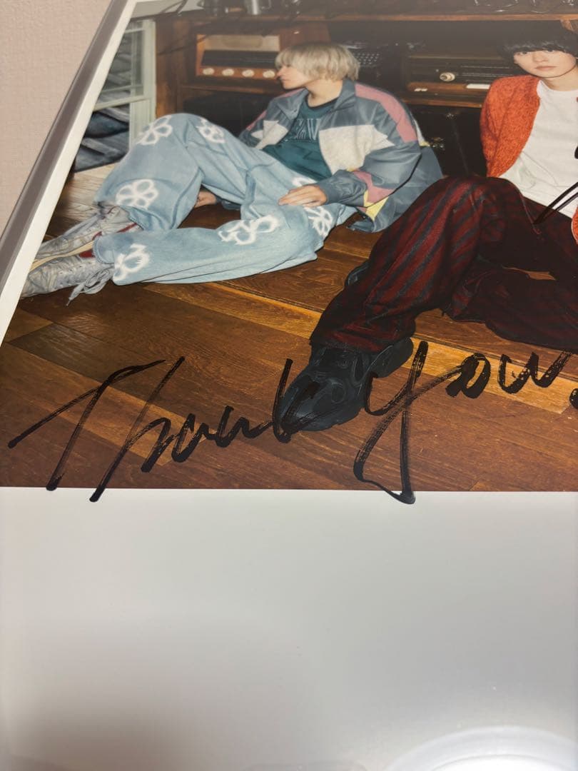 ★限定・非売品★マルシィ 「幸せな花束を」直筆サイン入りカレンダーポスター